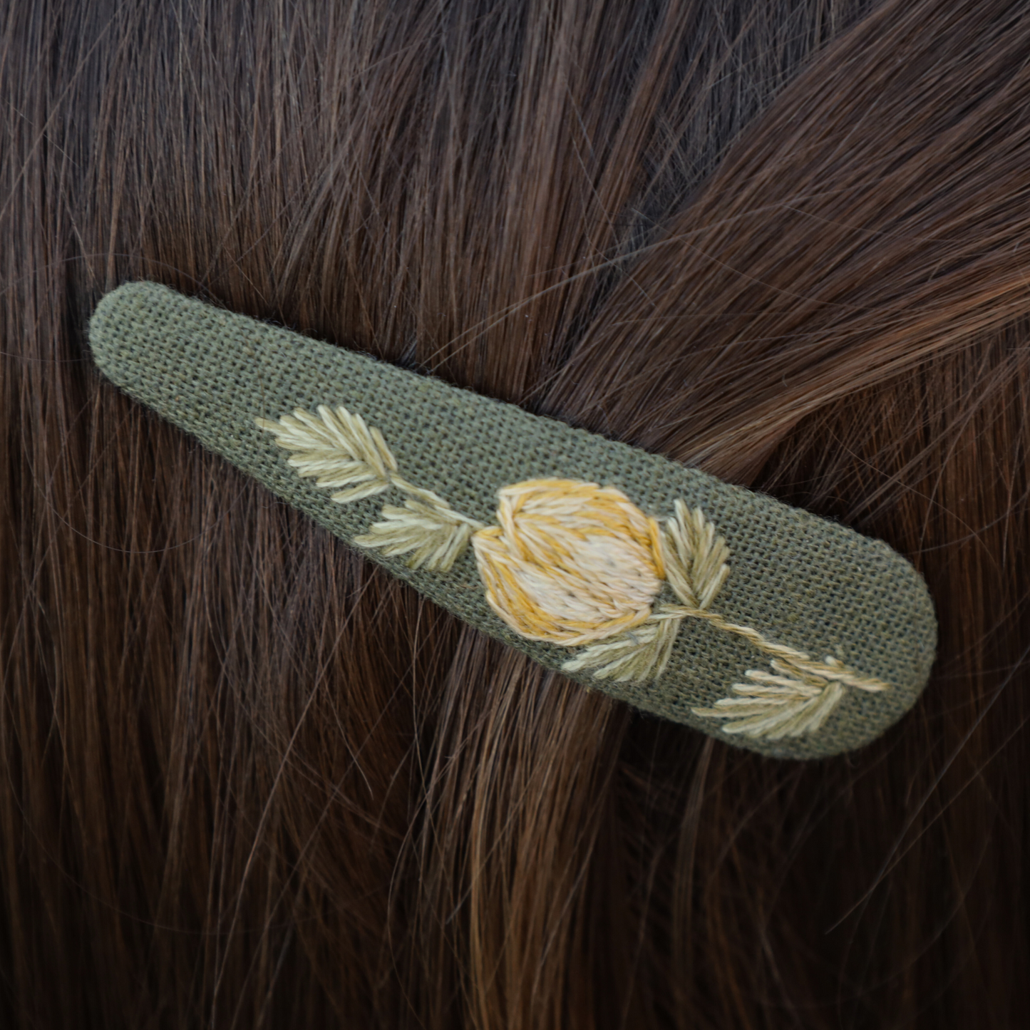 Embroidered Hair Clips | 18 Designs