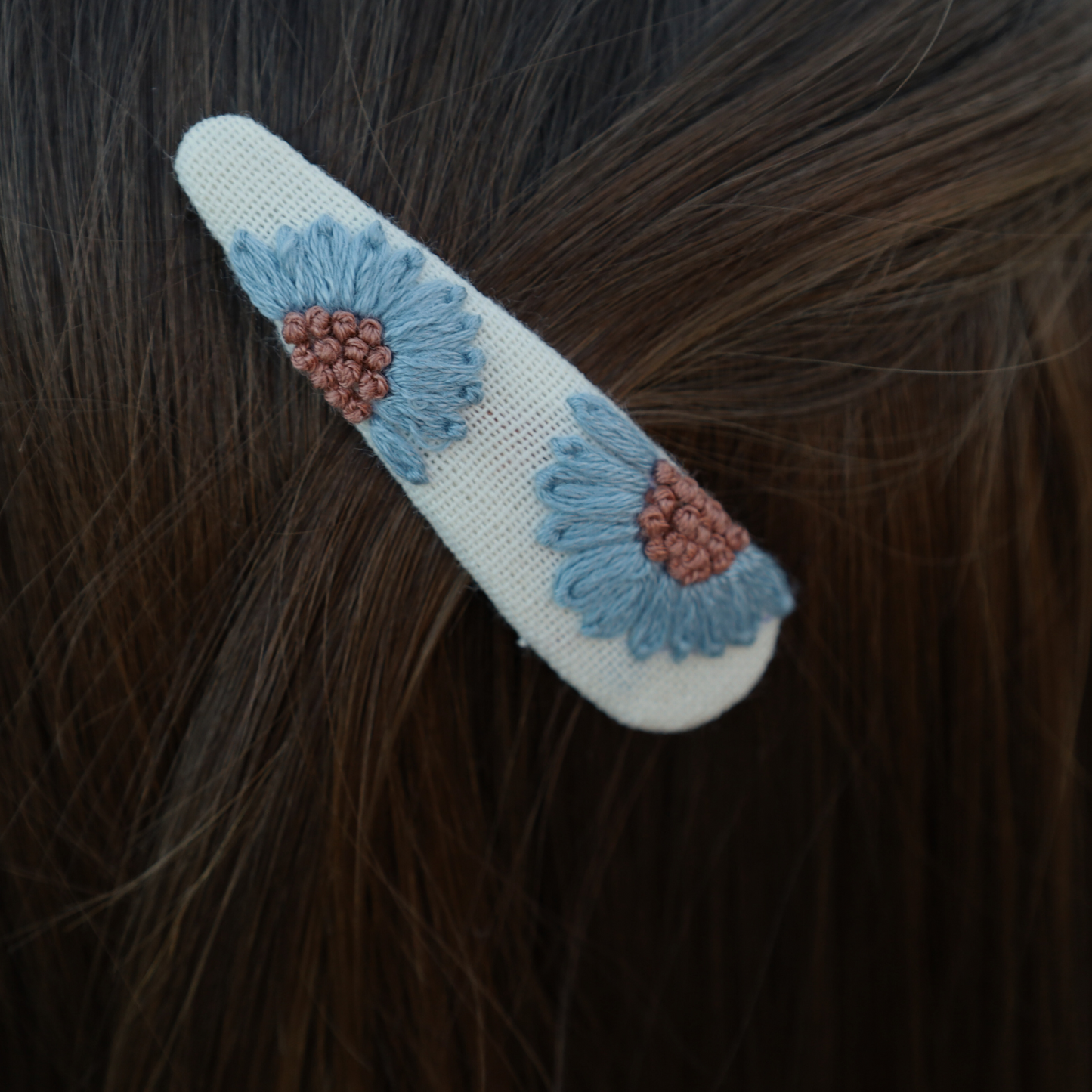 Embroidered Hair Clips | 18 Designs