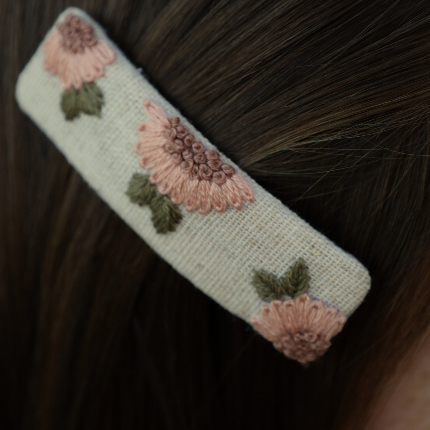 Embroidered Hair Clips | 18 Designs