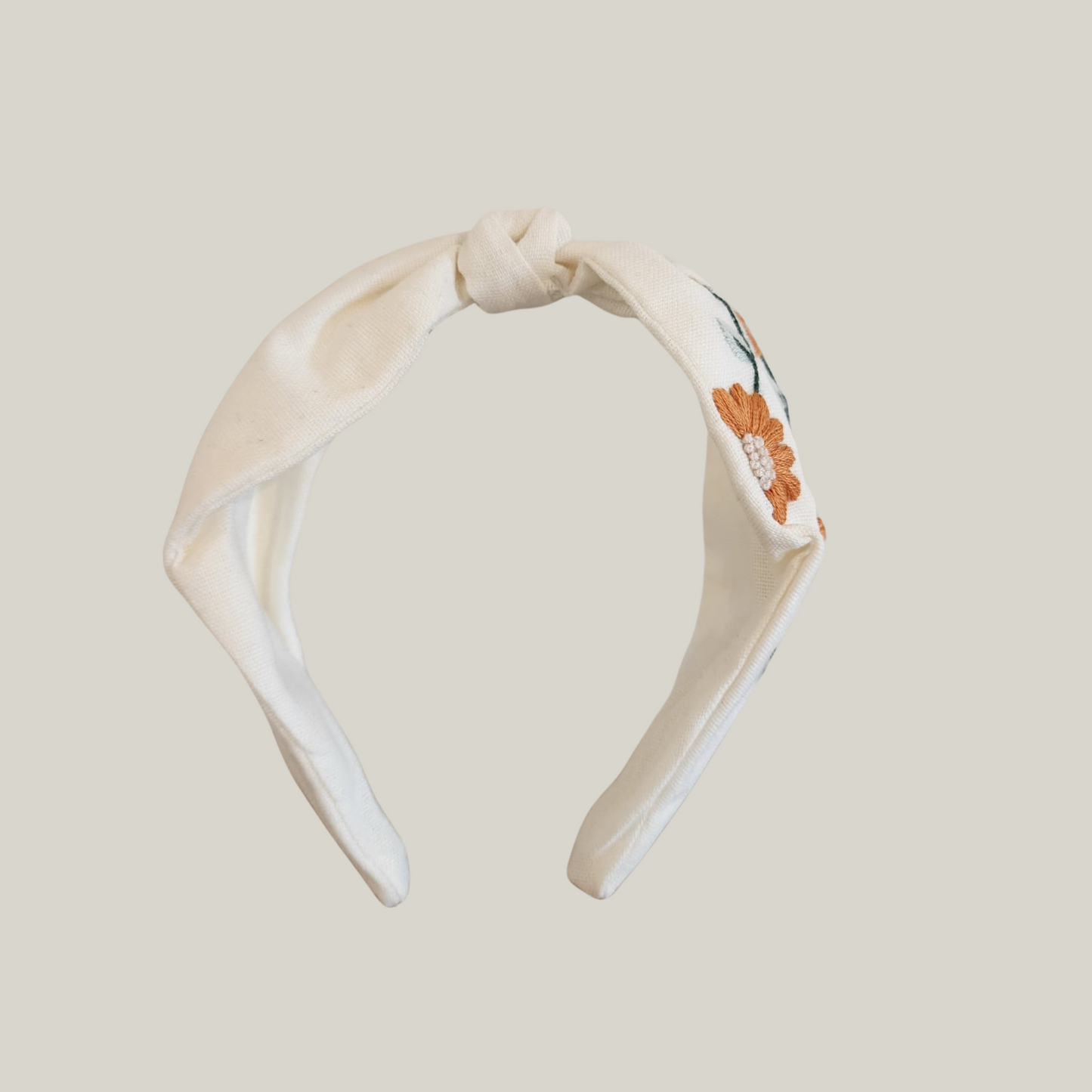 Nova | Hand Embroidered Knot Headband