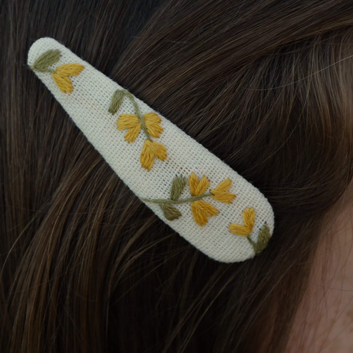 Embroidered Hair Clips | 18 Designs