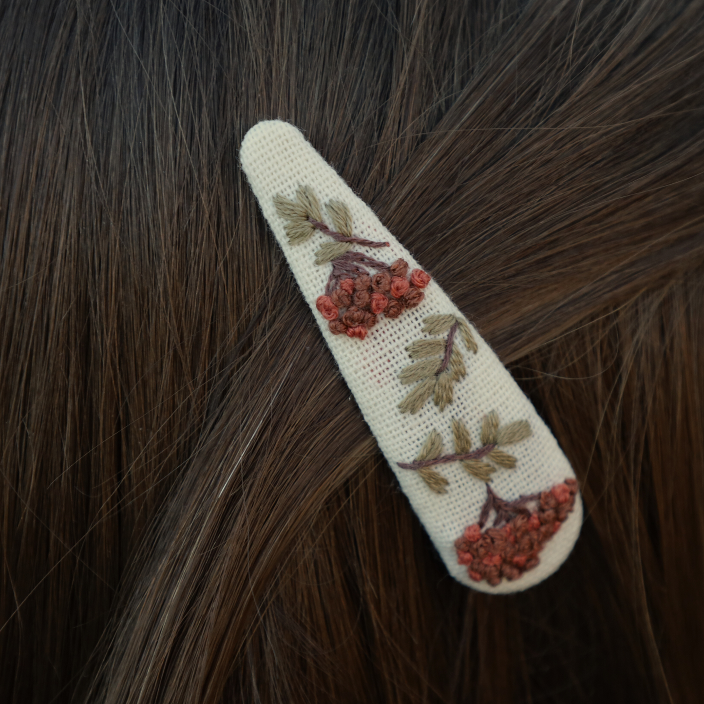 Embroidered Hair Clips | 18 Designs