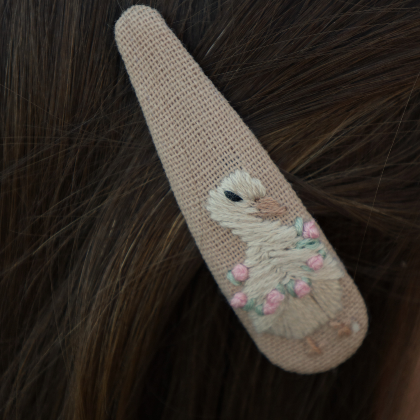 Embroidered Hair Clips | 18 Designs