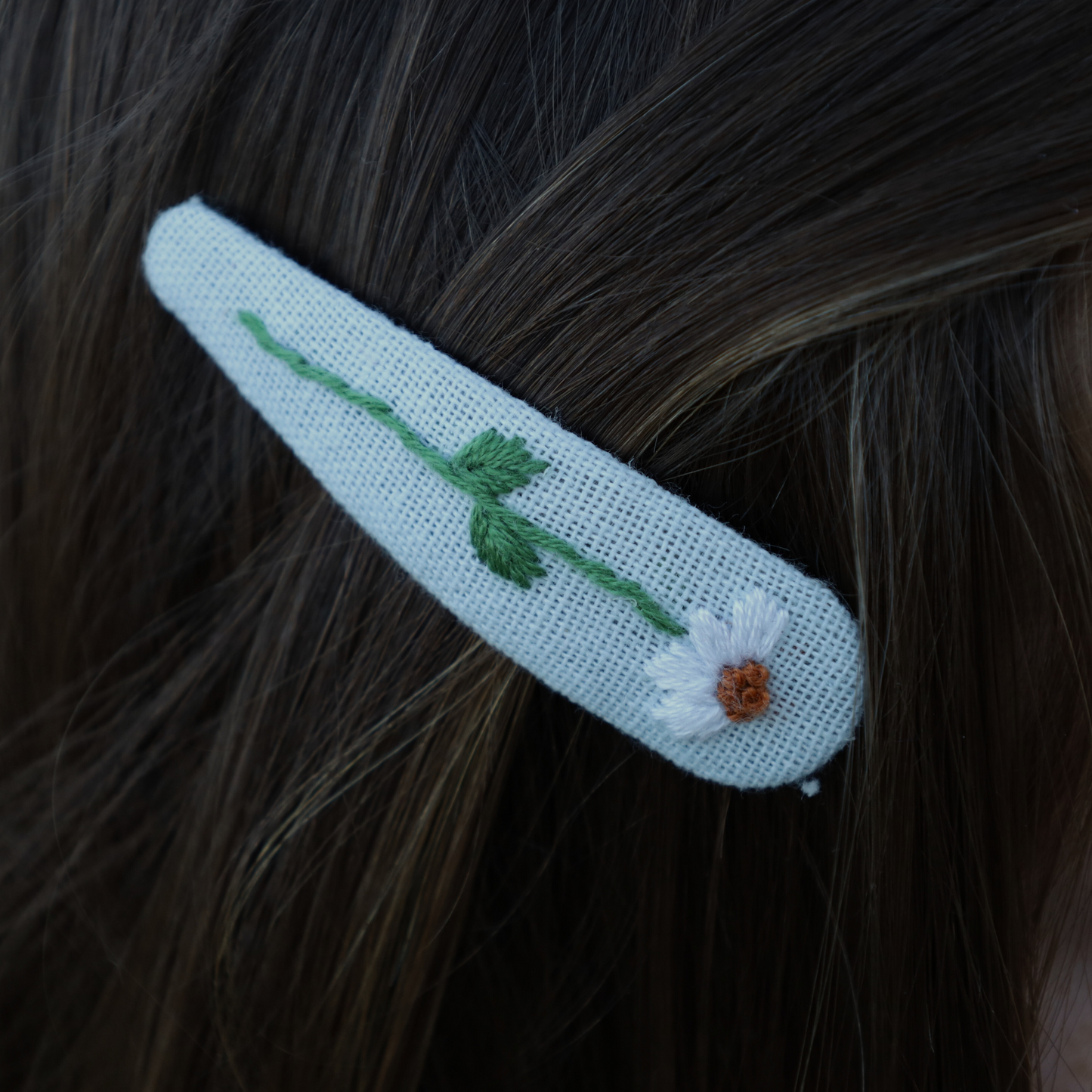 Embroidered Hair Clips | 18 Designs