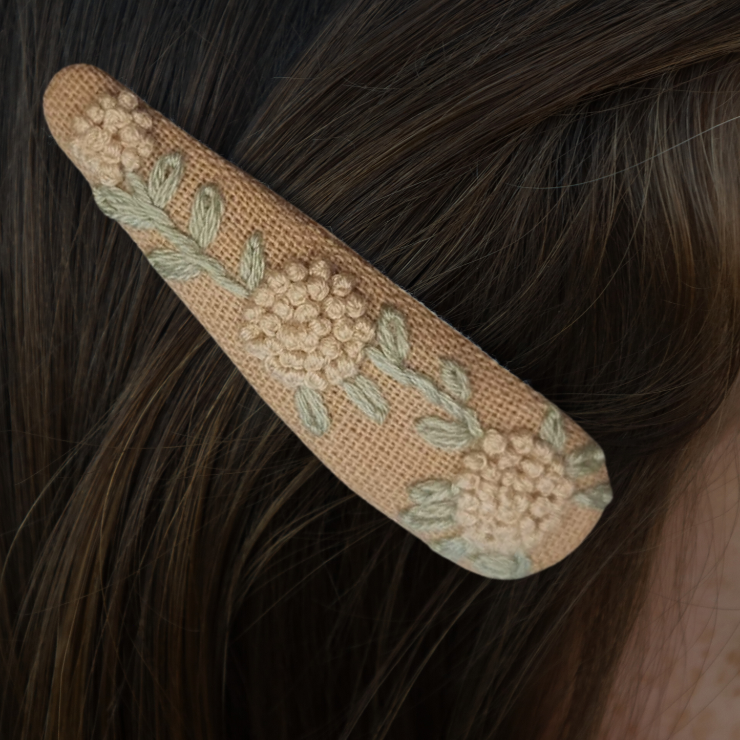 Embroidered Hair Clips | 18 Designs